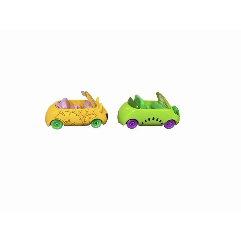 Shopkins Cutie Cars Diecast Series 1 Kiwi Cutie And Lemon Limo